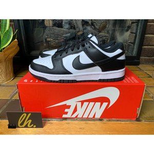 Women’s 8.5 Nike Dunk Low Black White “Panda” Athletic Sneakers DD1503-101